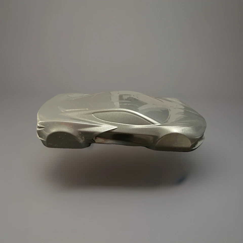 CORVETTE STINGRAY 2023 C8 OEM Speed Shape Model W/VIN Accelerate  W/ Box - Blue - Image 3 of 4