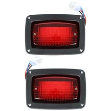 LABLT For Club Car DS Golf Cart LED Tail Light Kit 3 Wire Rear Taillights 1982+