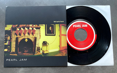7''  Pearl Jam - Wishlist - US Epic