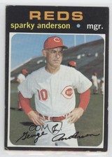 1971 Topps High # Sparky Anderson #688 HOF 1m8