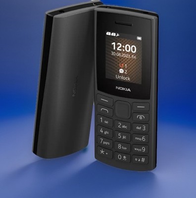 Nokia 105 2nd Edition Handy 4G Dual SIM entsperrt anthrazit