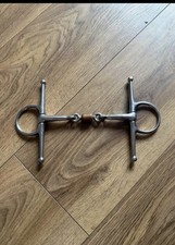 Full Cheek Snaffle Bit 5.5 Inches with SeeetLozenge Stainless Steel