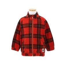 Mini Rodini Check AOP Fleece Jacket 146829858