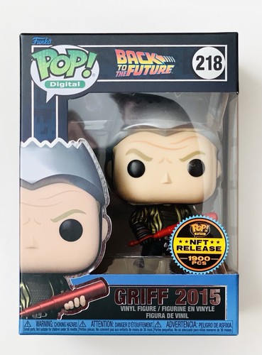 Funko Pop Digital Back to the Future Griff 2015 218 (Lorraine, Marty McFly)