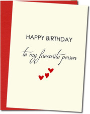 Funny Birthday Card for Boyfriend, Men, Husband, Him Birthday Decorations for