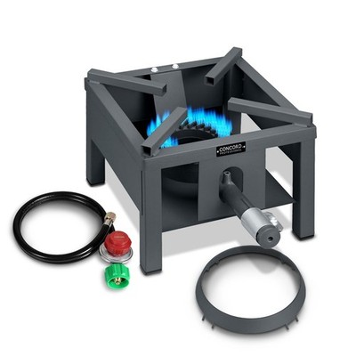 CONCORD Professional Single Cyclone Wok Burner with Stand (13'')