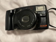 OLYMPUS Camera Black Infinity Zoom 230  30 - 90 mm zoom lens 35 mm film camera