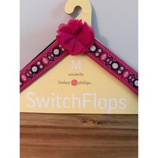 Lindsay Phillips Switch Flops Size Medium Annabelle Strap NEW