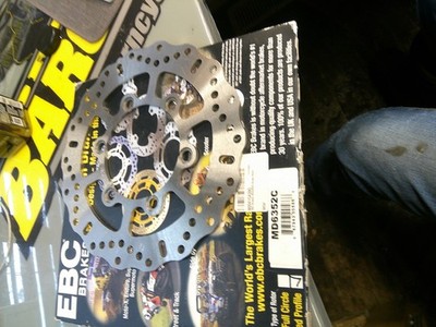 EBC Supercross Contoured Brake Rotor - MD6352C | Kawasaki KLX250SF 2009-2010