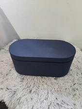 Genuine Dyson Airwrap Presentation Case Only Removable Lid Prussian Blue Navy