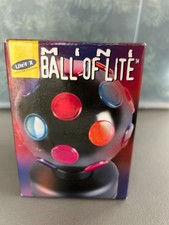 Vintage Lite F/X Mini Ball Of Lite Rotating Disco Ball