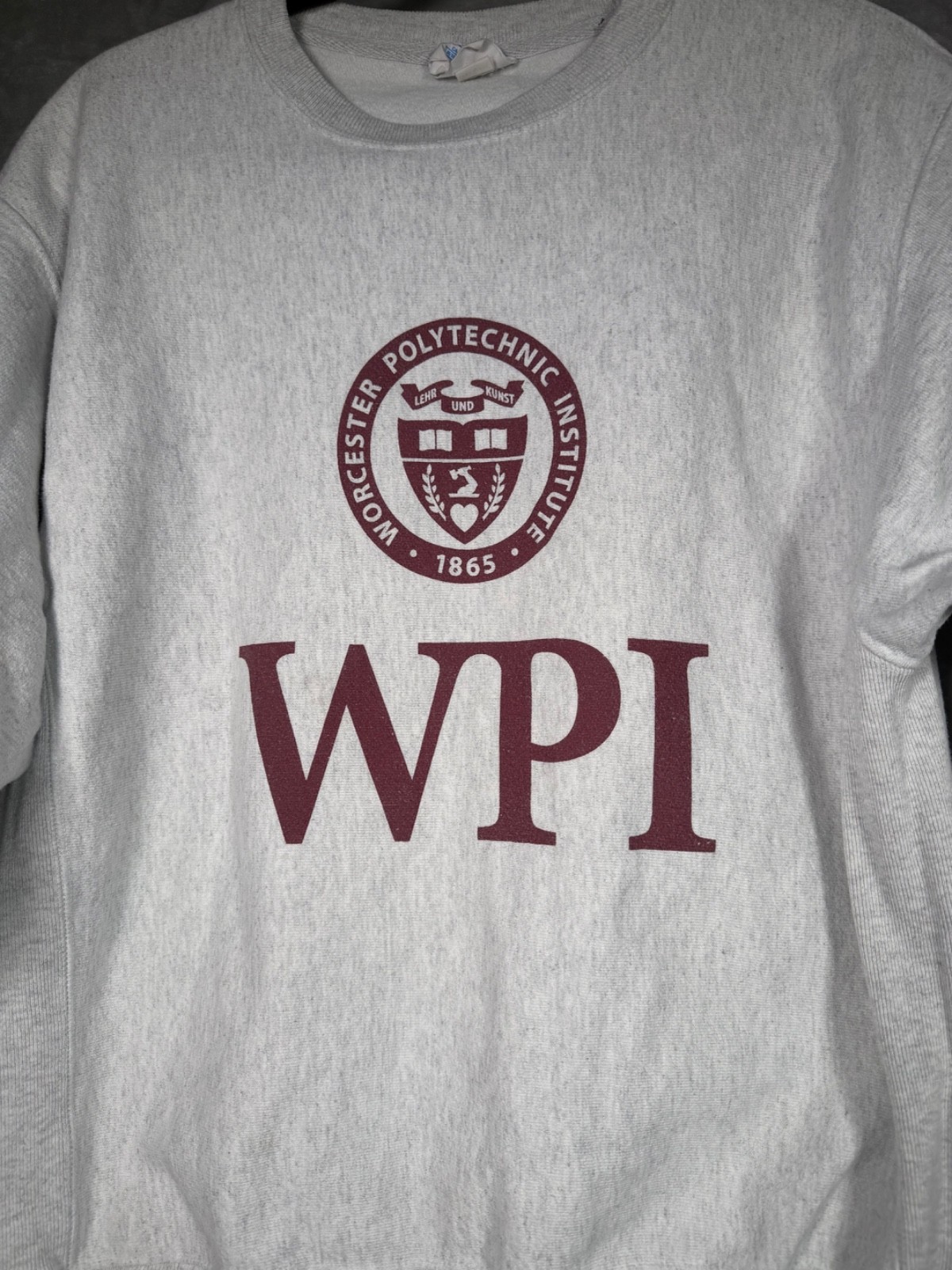 Champion Reverse Weave Medium Worcester Polytechn… - image 2