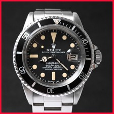 VINTAGE ROLEX 1680 SUBMARINE DATE PATINA MATTE DIAL AUTO SS 1978 MENS WATCH