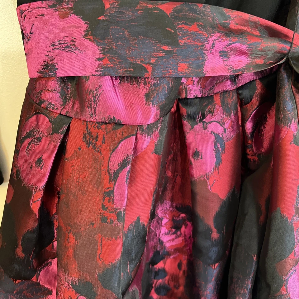 ELIZA J Women's Modest Dress FIt Flare Polyester Party Events Size 14 - Image 3 of 4