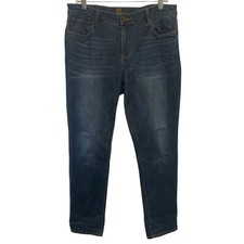 Kut From The Kloth Women  s Jeans Size 12 Mid Rise Straight Casual Dark Wash
