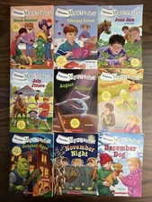 CALENDAR MYSTERIES Ron Roy Lot of 9 Scholastic Grades 1-4 Chapter Books