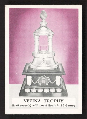 Vezina Trophy #226 1969 O-Pee-Chee card