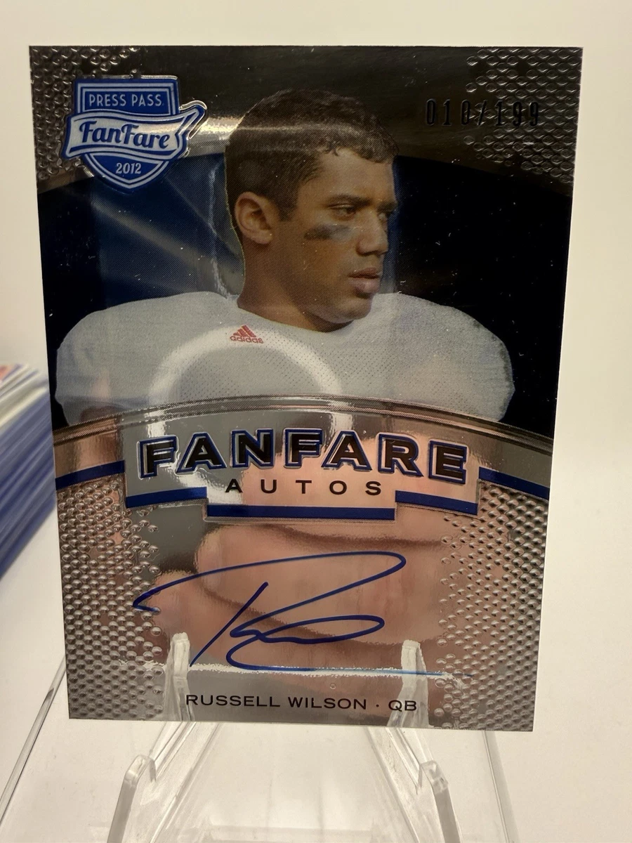 Russell Wilson Autograph Football Trading Cards for sale | eBay