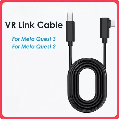 VR Link Cable for Quest 2/3/3s USB 3.0 Type C Cable Data Transfer Fast Charging