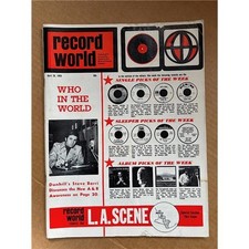 BEATLES/VARIOUS 1969 RECORD WORLD MAGAZINE APRIL 26 1969 - GET BACK Advert - USA