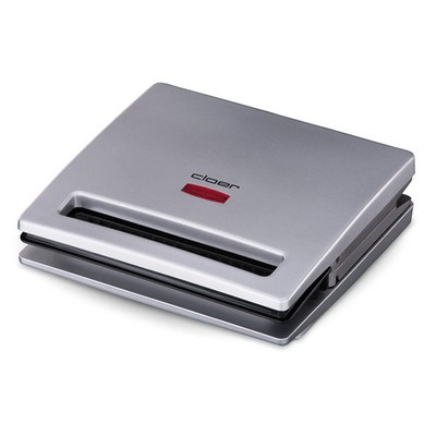 Cloer Sandwichmaker 6219 silber 900W Antihaft Kabelaufwicklung Toasts