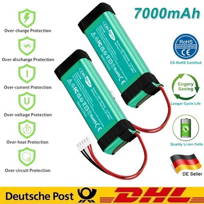 7000mAh 3.7V Akku Akkus für JBL Charge 3 tragbare Audio Ersatzakku
