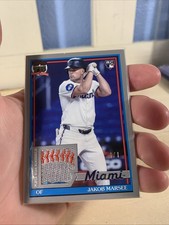 2026 Topps Jakob Marsee 1/1 Relic!!! Multi Color 1/1 Rookie Patch