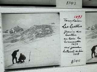 Lot 21 Photos Verre Stéréo 45x107 Montagne Alpes Savoie Haute Tarentaise 1913