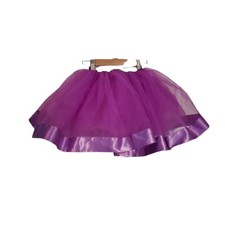 WEISSMAN children's purple tulle skirt Elastic waist Sz.IC see size chart