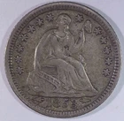 1853 Seated Liberty Half Dime - with Arrows
