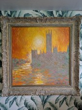 Study for Houses of Parliament at Sunset - Edition - RARE