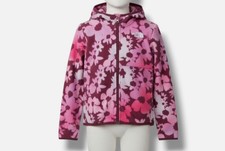The North Face Baby Girls Purple Glacier Floral Full-Zip Hoodie Sweater Size 2