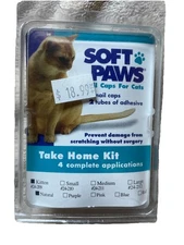 Soft Claws Nail Caps for Cats and Kitten, Size: Kitten Natural #24-209