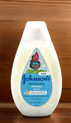 X1 Johnson's KIDS Ultra-Hydrating Shampoo w/ Vitamin B5 & Proteins 13.6 OZ