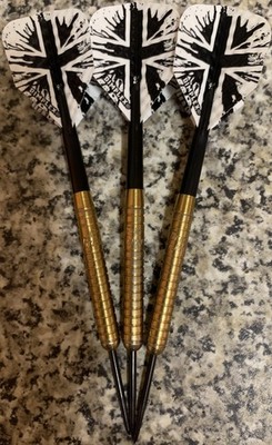Seltene Harrows Golden Eric Bristow 26G Tungsten Darts