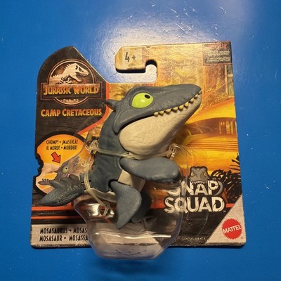 Mattel Jurassic World SNAP SQUAD Camp Cretaceous Mosasaurus Figure