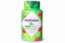 Vitafusion Vitamin D3 Extra Strength Gummies Strawberry 75mcg 90ct Exp 09/26