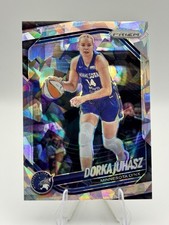 2025 Panini Prizm WNBA #109 Dorka Juhasz Ice Prizms 1