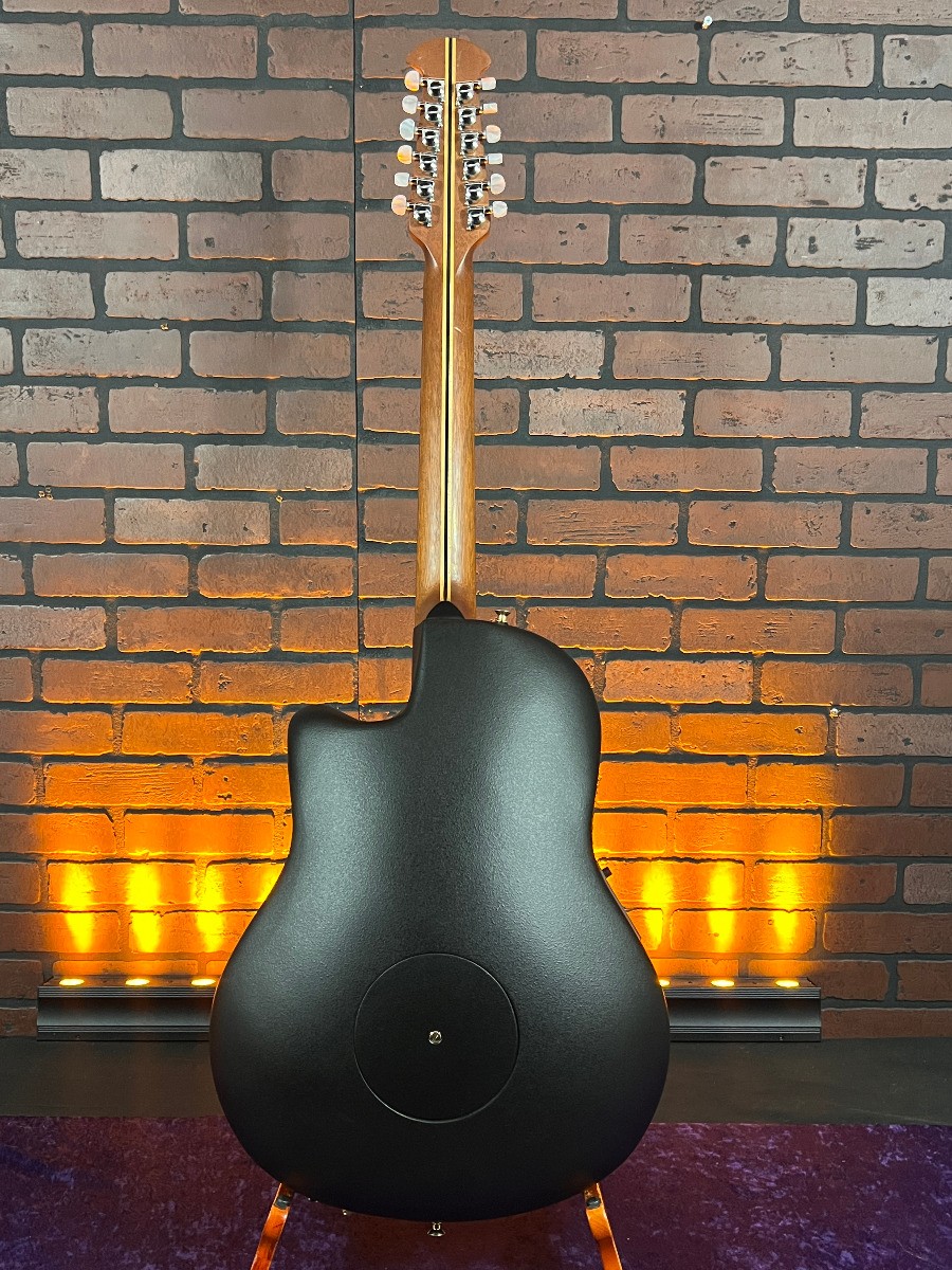 2001 Ovation Adamas W598 12 String Acoustic Electric Guitar Colbalt Blue Carb...