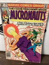 Micronauts #31 Newsstand Variant (Marvel Comics July 1981)