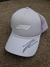Isack Hadjar Signed New Formula 1 Cap, F1 *COA*