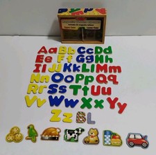 Melissa Doug Magnetic Alphabet Letters Set Hide Seek Replacement Pieces