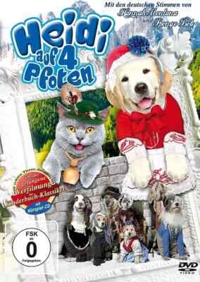 Heidi auf 4 Pfoten - Mit Hörspiel CD + DVD NEU + OVP   25%Rabatt beim Kauf von 4