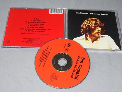JIM CAPALDI - OH HOW WE DANCED / EDSEL-ALBUM-CD 1996 (CD MINT-)