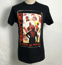 Camiseta Marvel Hombre Deadpool Versus Negra Talla M NUEVA