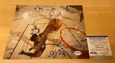 Derrick Jones Jr Miami Heat Bulls Autographed Signed 8X10 Photo PSA/DNA COA