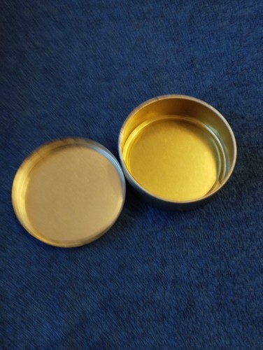 Ältere Bonbondose Blechdose "Kirschen Drops" Durchmesser 9,5 cm H: 3 cm - Bild 5 von 11