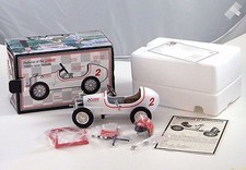 LENNOX AUTHENTIC 1/6 "1920'S RACER" DIE CAST PEDAL CAR BANK REPLICA NIOB