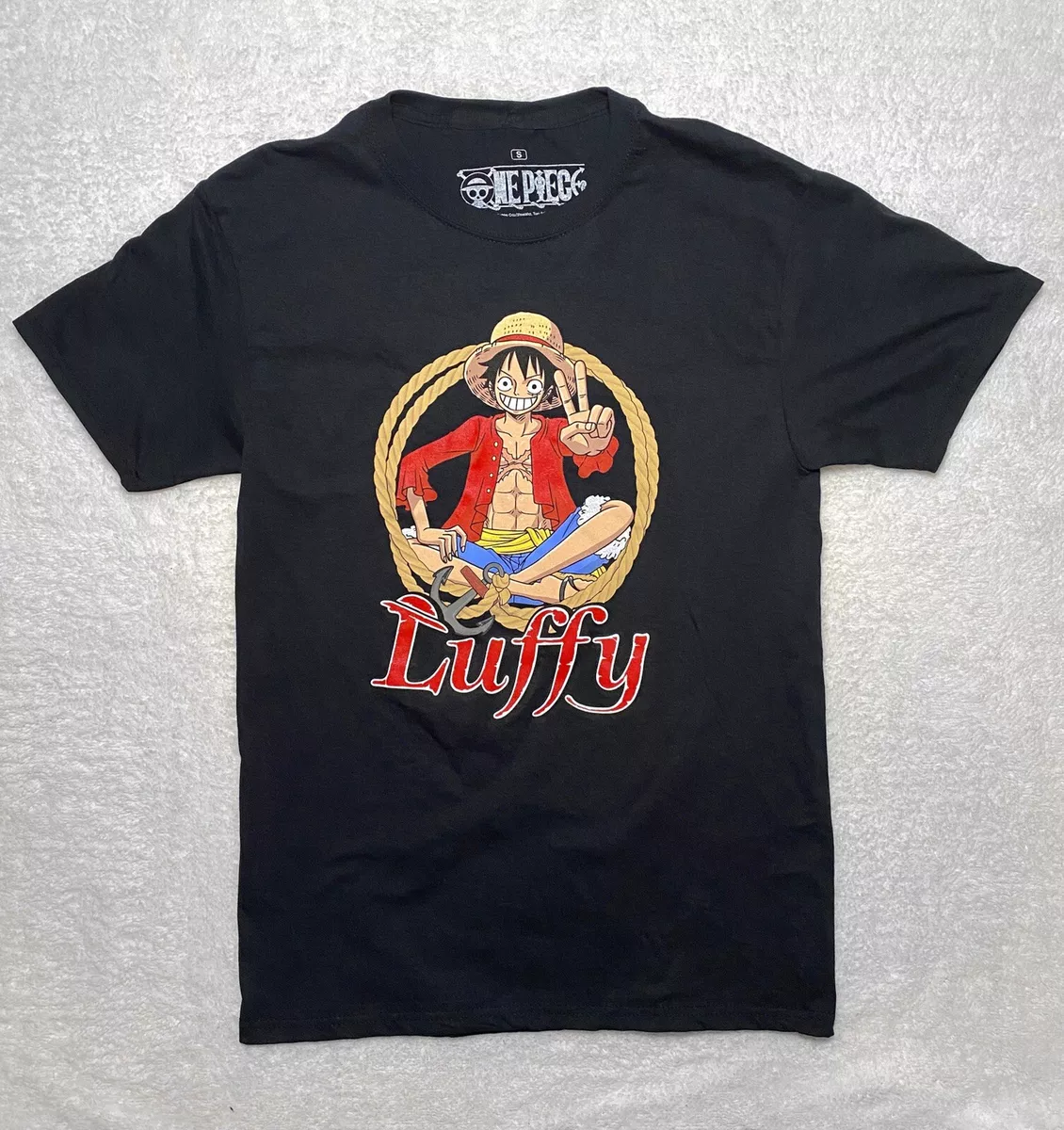 One Anime Luffy T Shirt Piece for Boys & Girls 100% Cotton Short