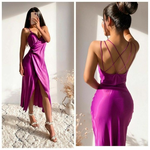 BNWT ZARA WOMAN PURPLE PLUM MAGENTA 